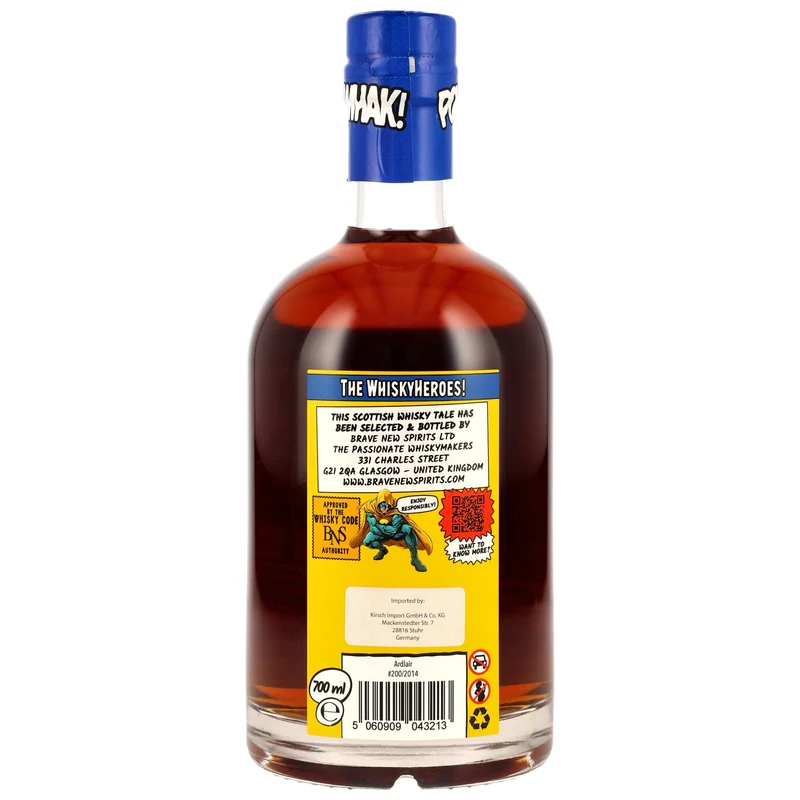 ARDLAIR - 10 Jahre Whiskyheroes: The Untamed Grace Brave New Spirits - 56,5% Vol.