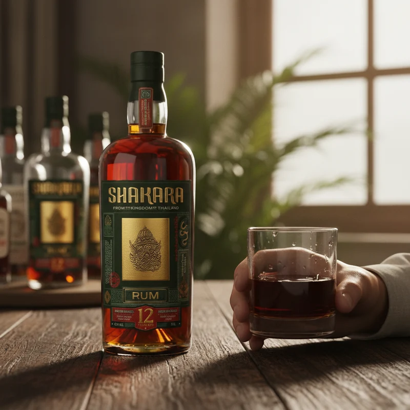 SHAKARA - 12 Jahre Thailand Rum - 45,7% Vol.
