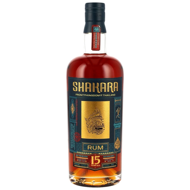 SHAKARA - 15 Jahre Thailand Rum - 46,2% Vol.