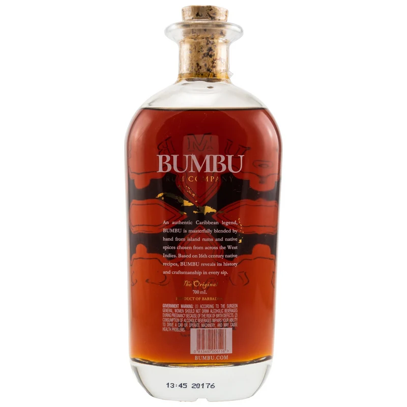 BUMBU - The Original Rum - 40% Vol.