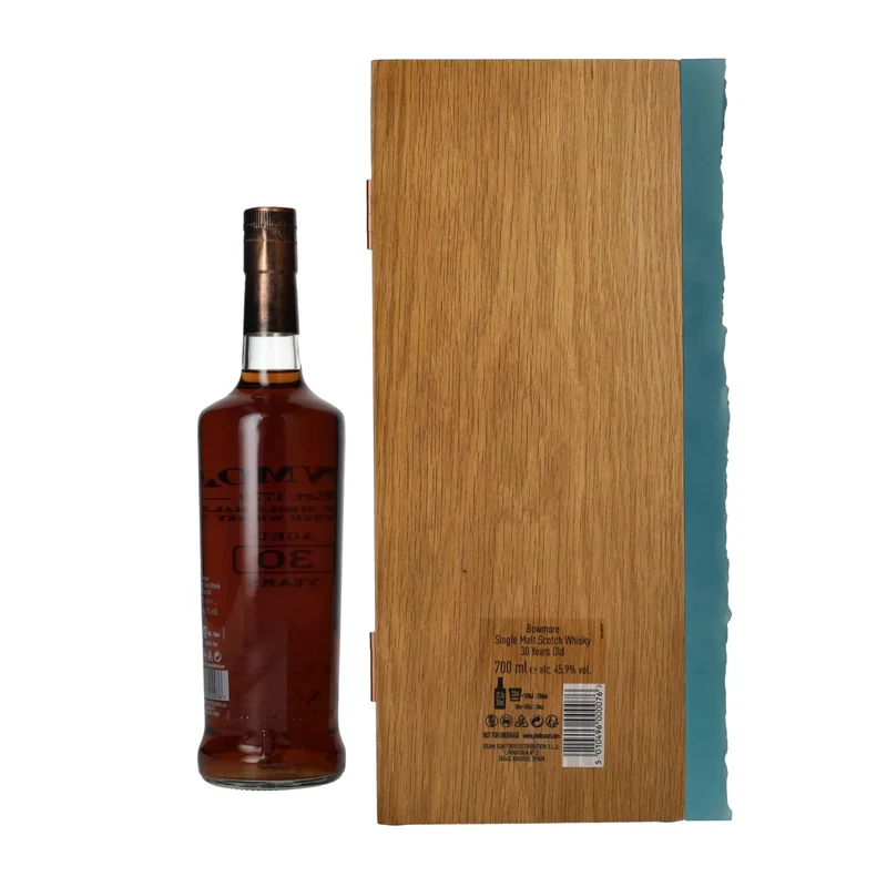 Bowmore 30 Years Old Islay Single Malt 45,9% Vol. 0,7l in Holzkiste
