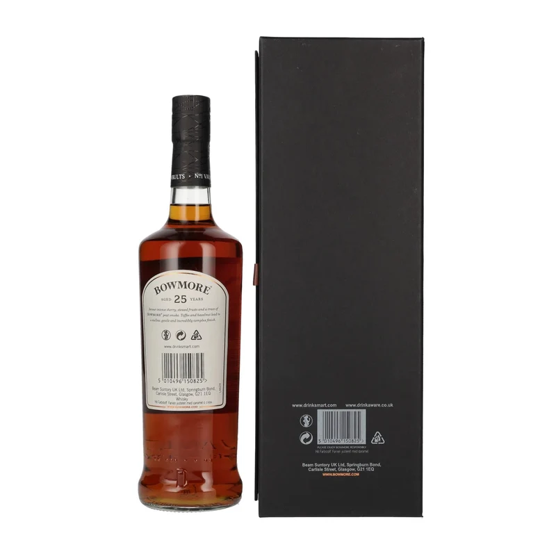 Bowmore 25 Years Old Islay Single Malt 43% Vol. 0,7l in Geschenkbox
