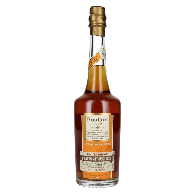 Boulard Calvados Pays d'Auge V.S.O.P. Wheat Whiskey Cask Finish Limited Edition 44% Vol. 0,7l