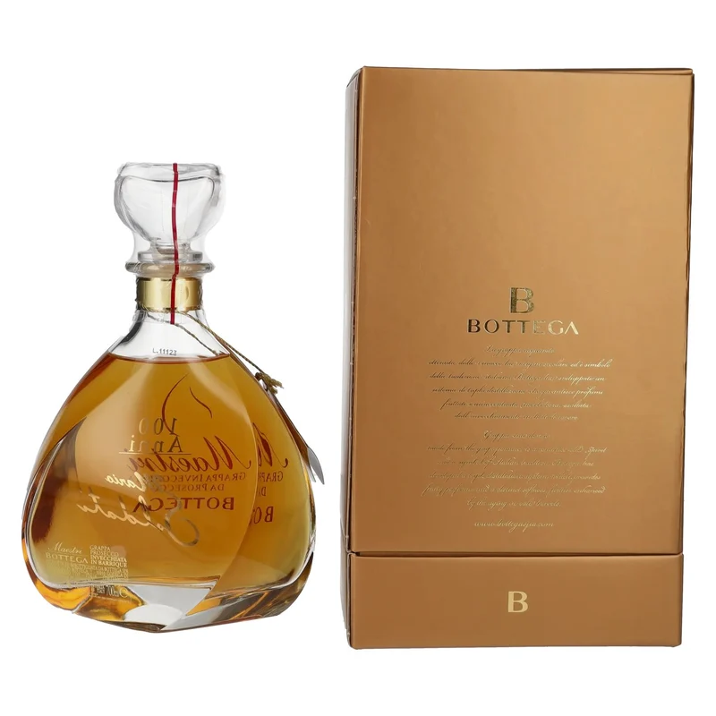 Bottega Grappa Invecchiata da Prosecco Maestri 38% Vol. 0,7l in Geschenkbox