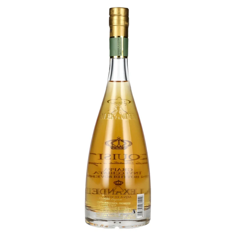 Bottega Alexander Exquisite Aqva Di Vita Grappa Invecchiata Prosecco 38% Vol. 0,7l