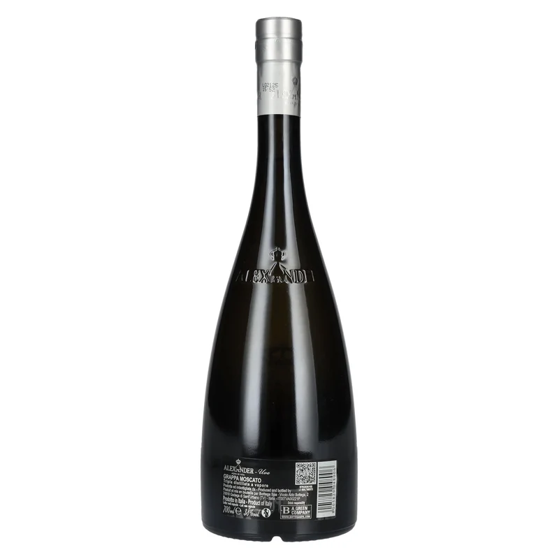 Bottega Alexander Aqva Di Vita Grappa Moscato 38% Vol. 0,7l