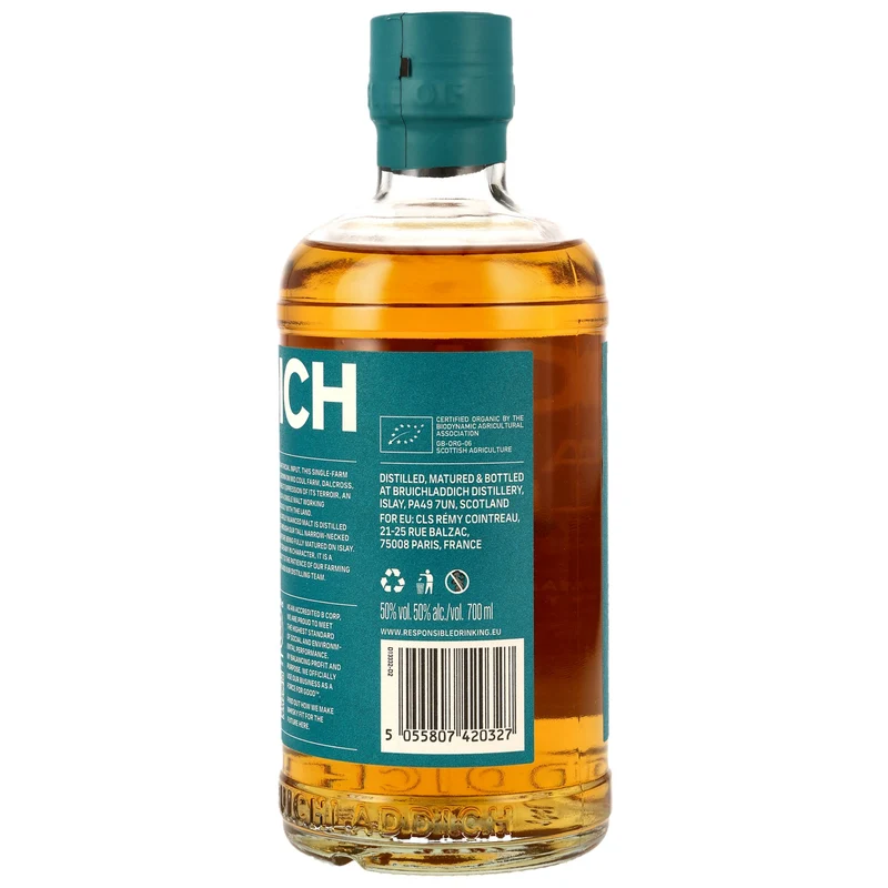 Bruichladdich 16 Jahre Organic Barley 16 Jahre 50% 0,7l