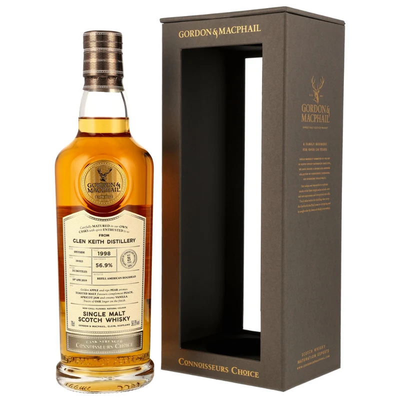Glen Keith 21 Jahre 1998/2019 Connoisseurs Choice G&M 56,9% 0,7l