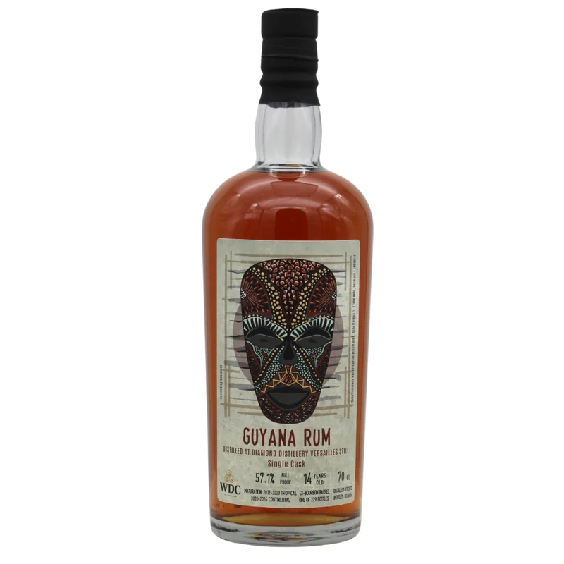 Wu Dram Clan Guyana Diamond Distillery 14 Jahre Single Cask 57,1% 0,7l