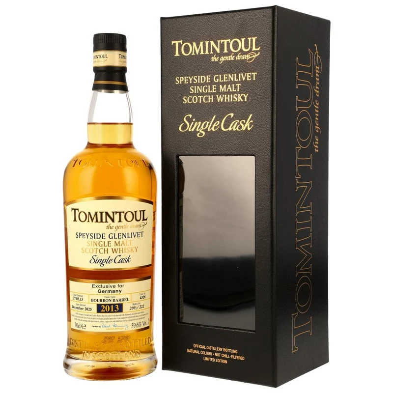 Tomintoul 2013/2025 Single Cask #4328 59,6% 0,7l