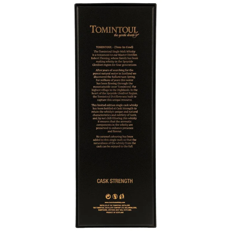 Tomintoul 2013/2025 Single Cask #4328 59,6% 0,7l