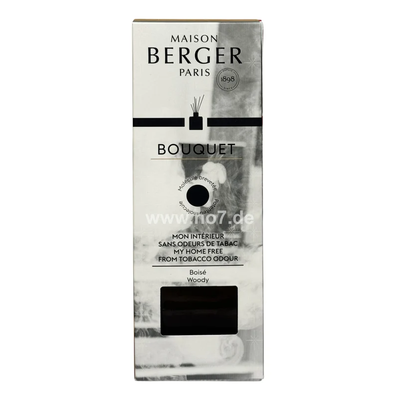 Duftbouquet Glacon mit 100ml Mein Zuhause ohne Tabakgerüche / Tabac 0,1l - Parfum Berger
