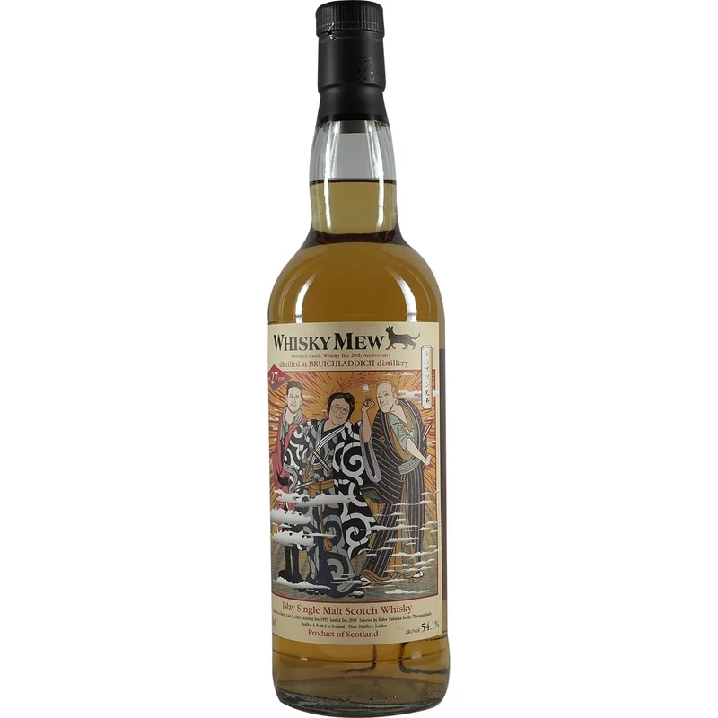 Whisky Mew Bruichladdich 27 Years Single Cask Dornoch Castle Whisky Bar 20th Anniversary Cask #2865