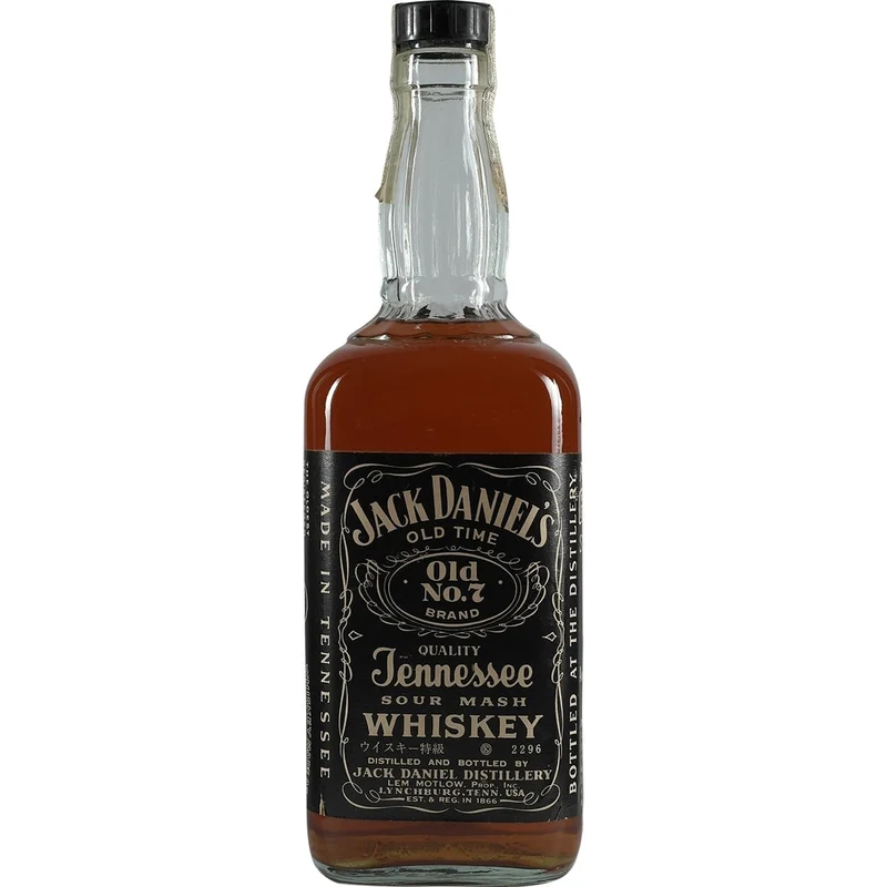 Jack Daniel's No.7 760ml 4/5 Quard 45% 70er Jahre Japan Version