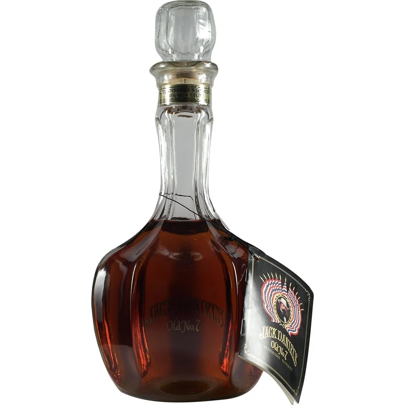 Jack Daniel's Old No.7 Inaugural 80th Anniversary of Theodor Roosevelt Glas Dekanter 1,5 Liter