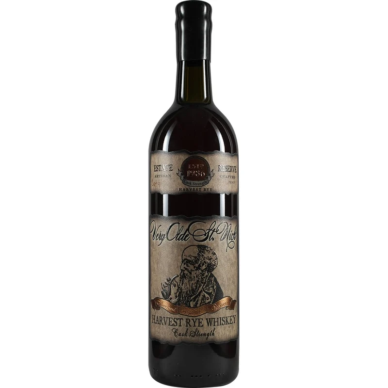 Very Olde St. Nick Estate Reserve Harvest Rye Whiskey Lot.#01