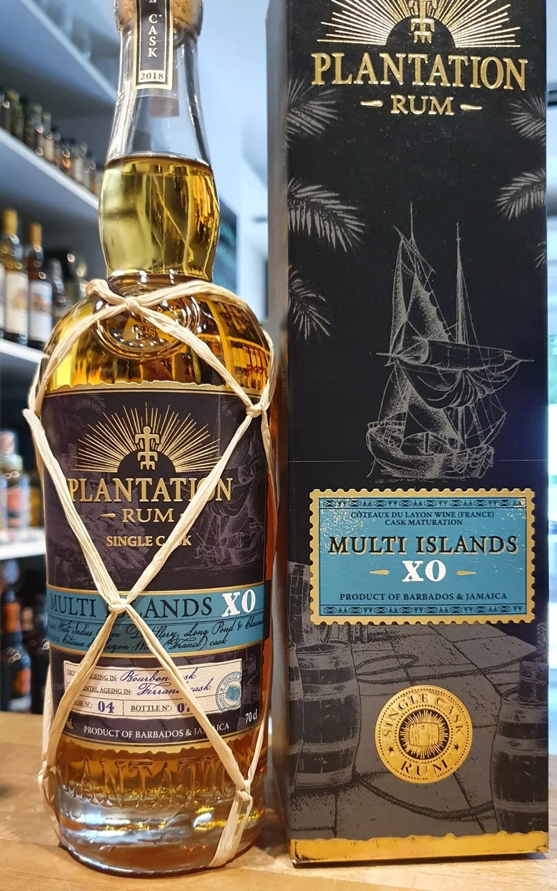 Plantation Multi Islands XO 2018 Coteaux du layon Wine cask 46,5% 0,7l Rum single cask Planteray