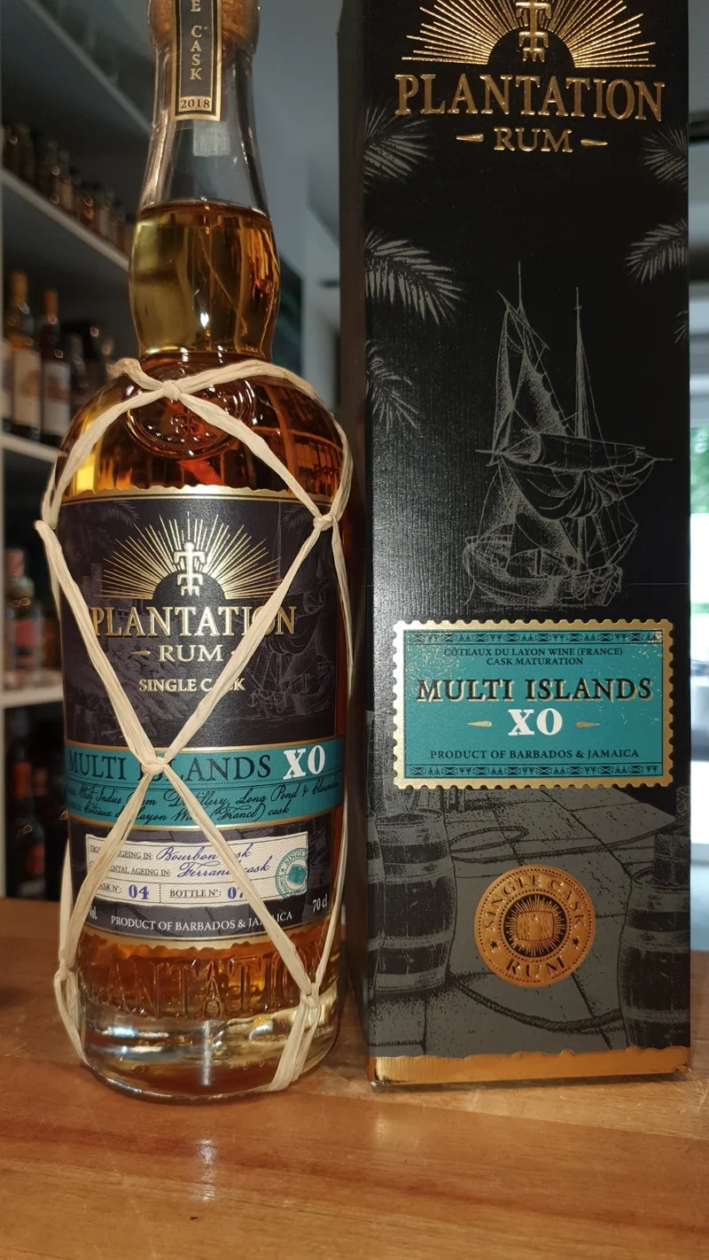 Plantation Multi Islands XO 2018 Coteaux du layon Wine cask 46,5% 0,7l Rum single cask Planteray