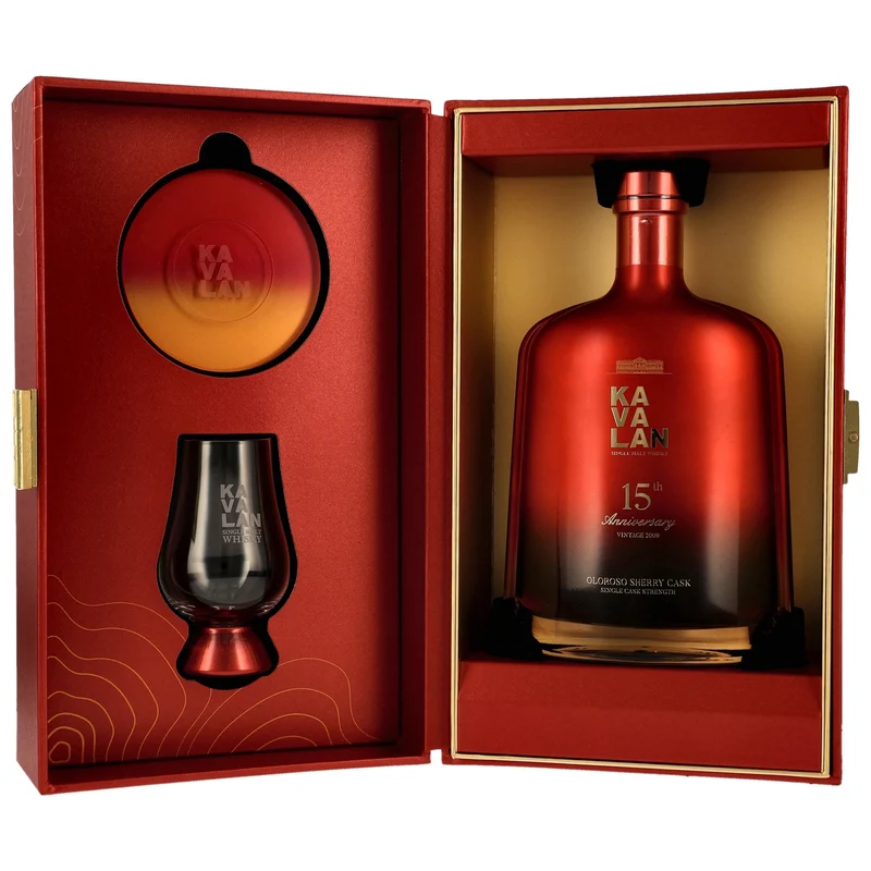 Kavalan 2009/2024 15 y.o. Oloroso Cask #S090608008A 15th Anniversary 57,1% vol. 700ml