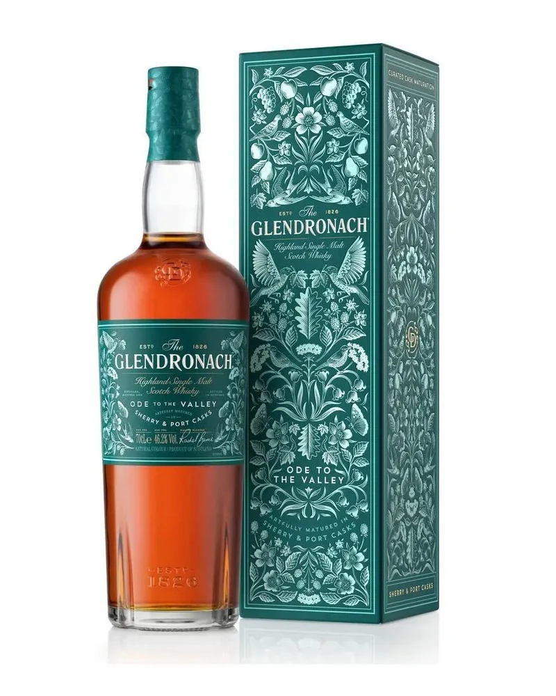 Glendronach Ode to the Valley Sherry & Port Cask Single Malt Whisky 46,2% Vol. 700ml