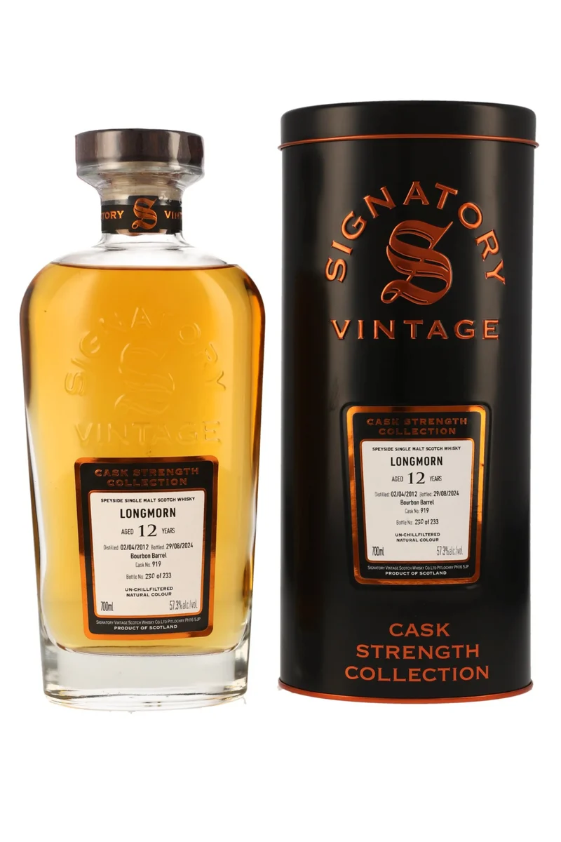 Longmorn 2012/2024 SV #919 Signatory Vintage Cask Strength 57,3% vol. 700ml