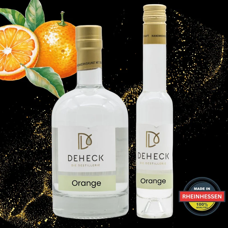 Orangen Spirituose | Orangen Schnaps mit fruchtig-citralen Noten | 35%