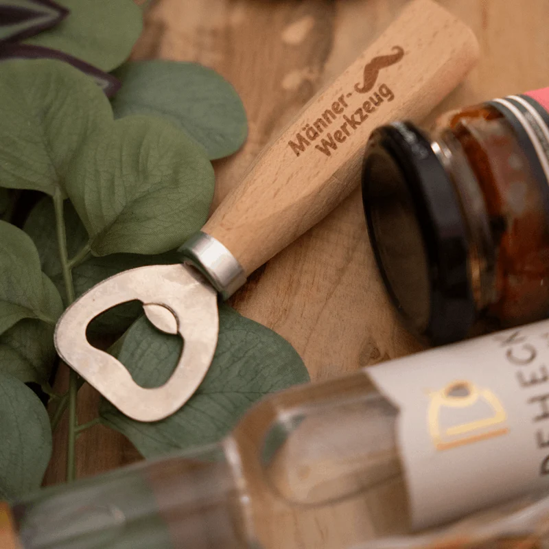Handwerk Schlemmerbox | Geschenk für Laktritz Liebhaber | Schnaps & rustikale Feinkost