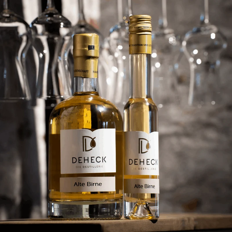 Alte Birne Spirituose | Birnen Schnaps der vollreifen Frucht | 35%
