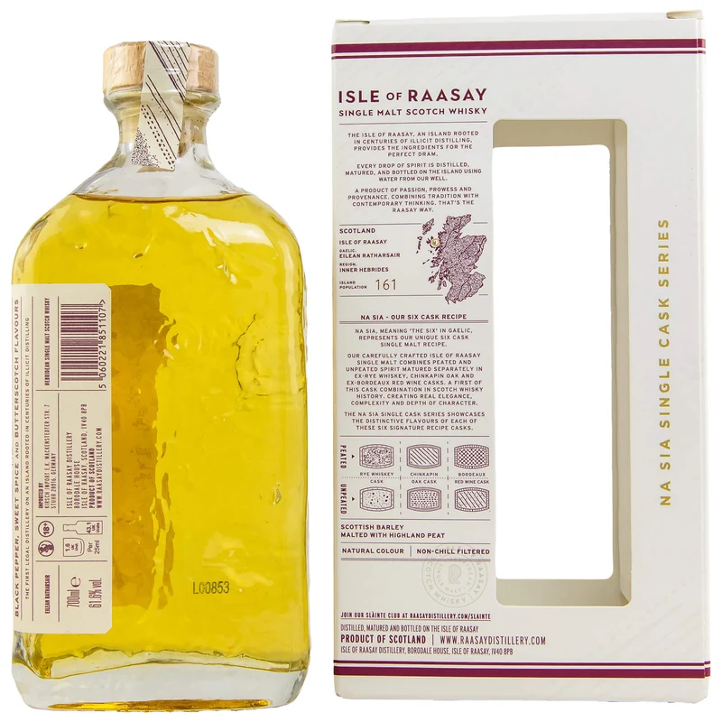 Isle of Raasay Na Sia Unpeated Rye