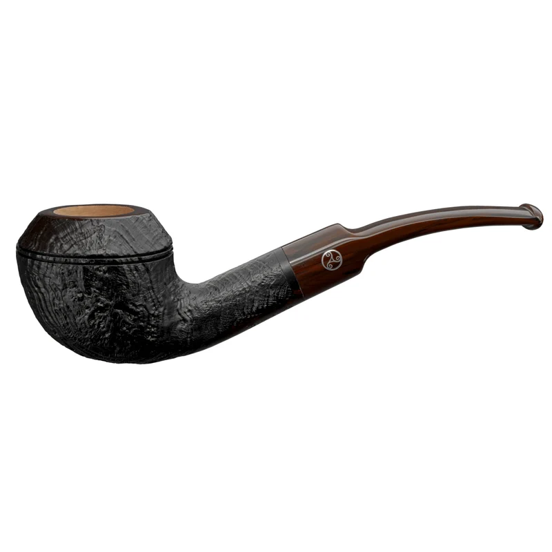 Pfeife Rattray´s Rannoch sandgestrahlt Shape 204