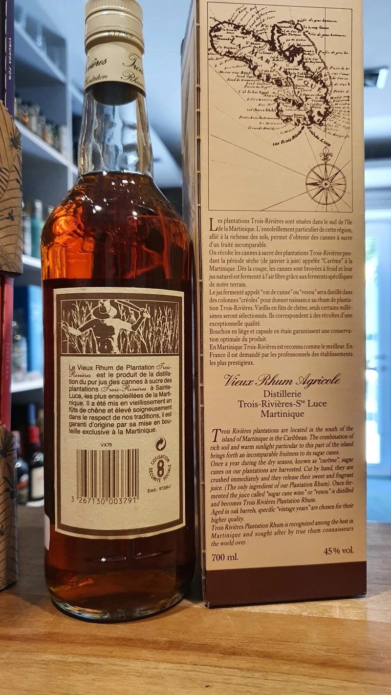 Trois Rivieres 1979 Rum 0,7l 45% vol. single cask