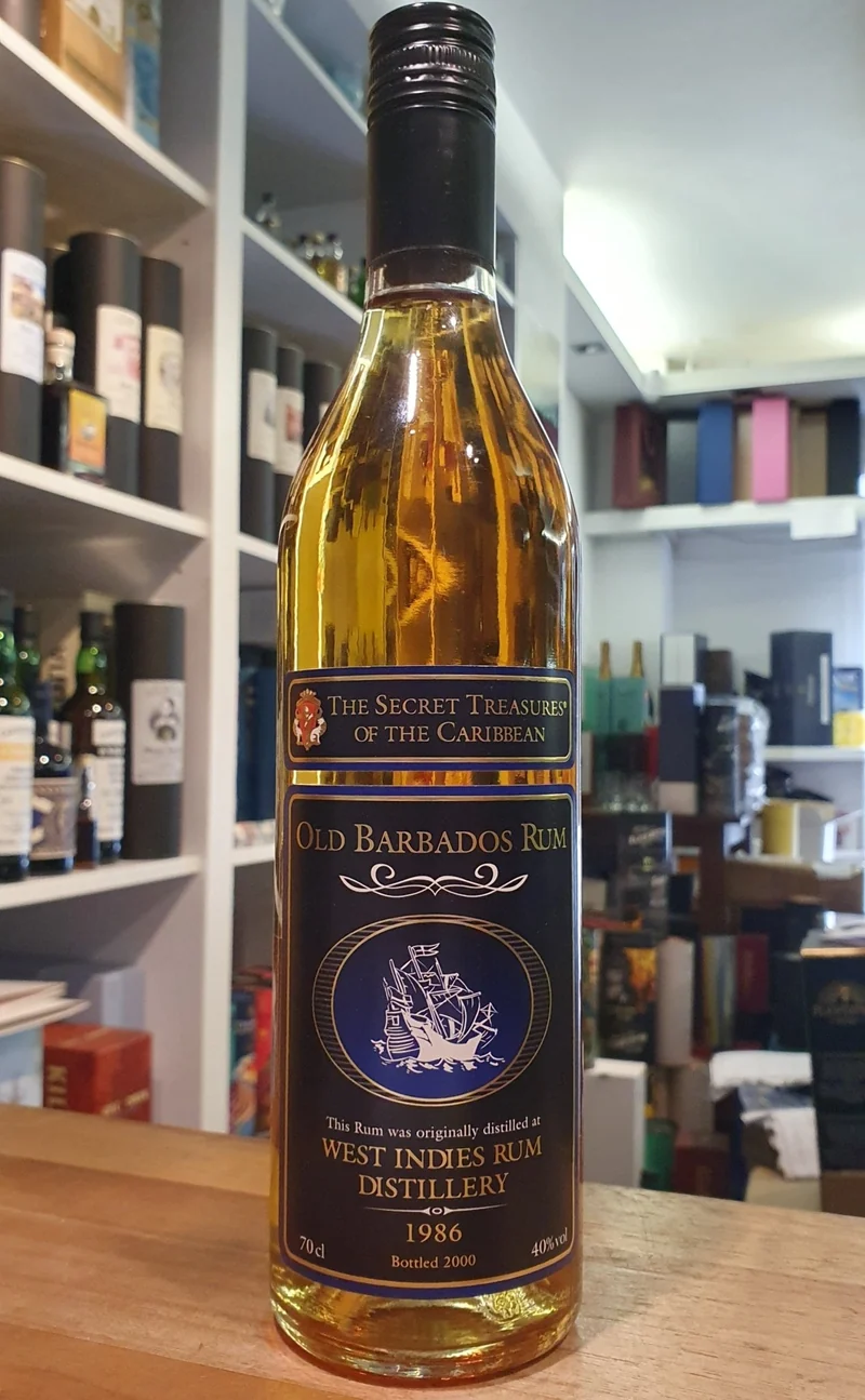 Barbados 1986 WIRD The Secret Treasures 0,7 l 40 % vol. 0,7l Rum