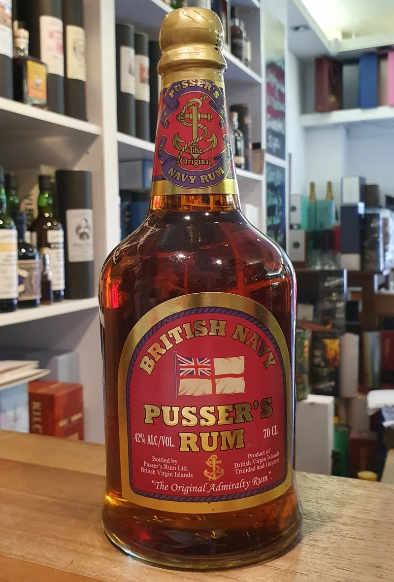 Pusser´s Rum 1980 s 42 % 0,7l Rum vol.