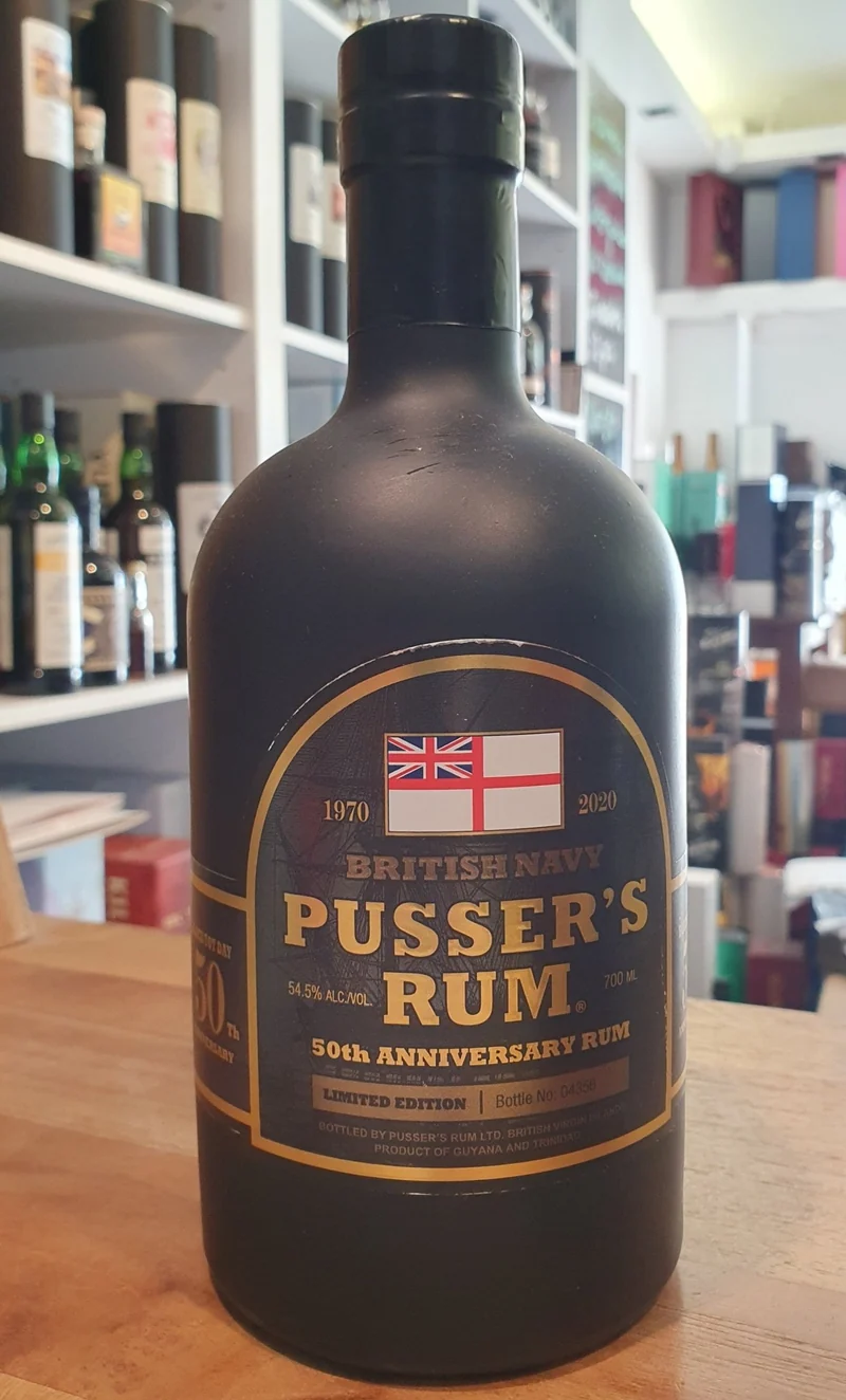 Pusser´s Black Tot 50th Anniversary 2020 54,5 % vol. Rum