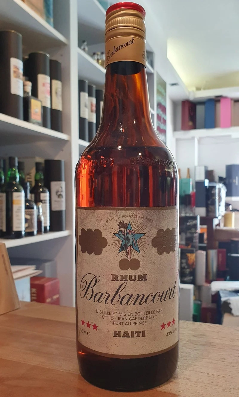 Barbancourt 3 Star Rum 70er / 80er 0,7l 43 %vol. Rum extrem selten