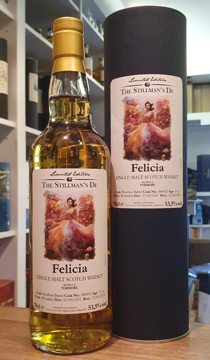 Tormore Single cask 2011 The Stillmans Whisky Felicia 13y 0,7l 53,5% vol. #800112