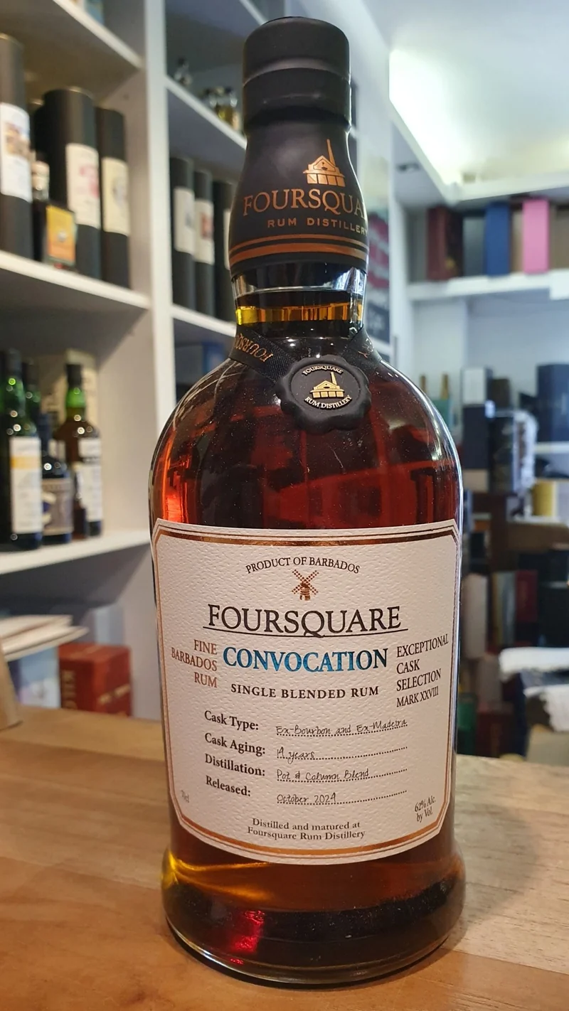 Foursquare Convocation Barbados 14 y #4 Madeira cask strength 62 % vol. 0,7l ecs Rum
