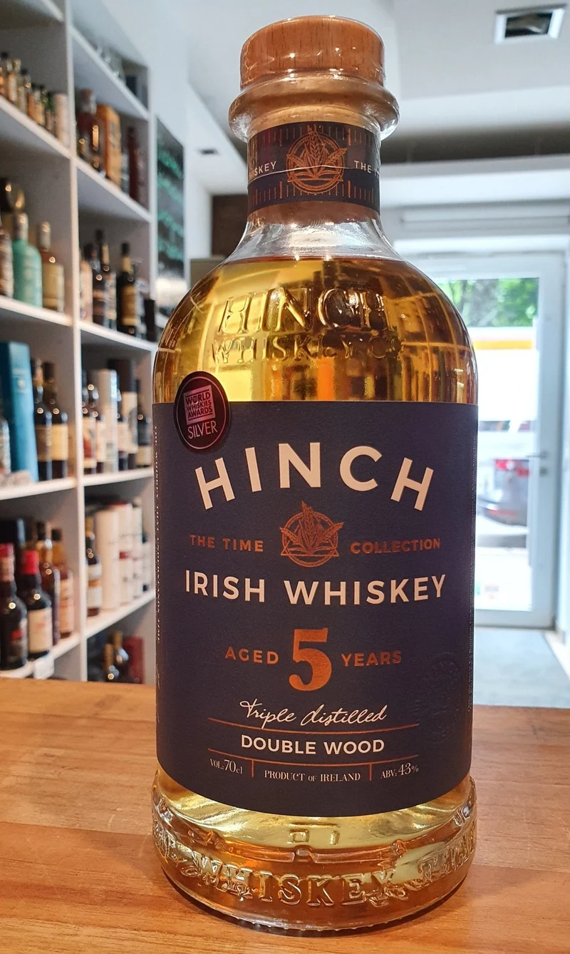 Hinch 5 years double wood 43%vol 0.7l Irischer Whiskey