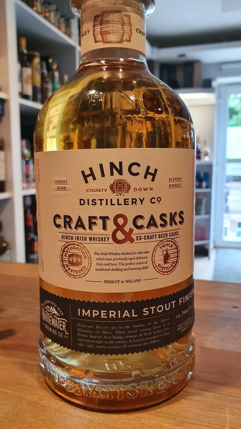 Hinch Craft & Cask Imperial Stout Finish Edition 43%vol 0.7l Irischer Whiskey