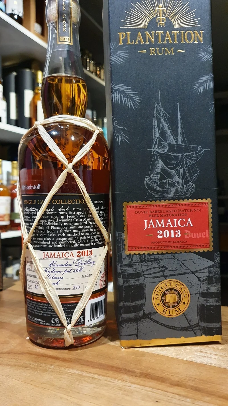 Plantation Jamaica 2013 2021 Clarendon Duvel cask 0,7l 42,9% vol. single cask Rum Planteray