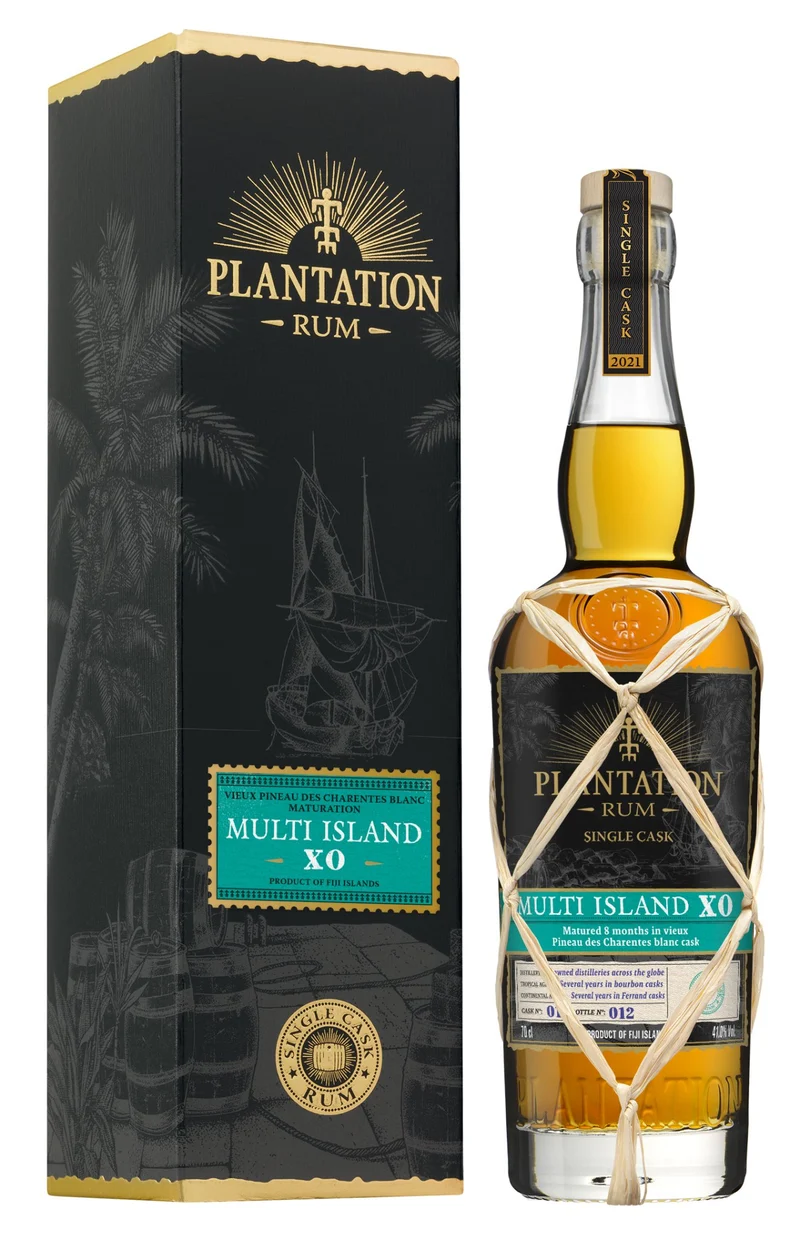Plantation Multi Island 2021 PdC XO 0,7l 41,2% vol. single cask Rum Planteray