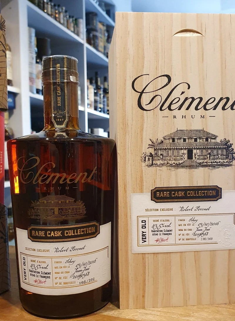 X Clement Rare cask 2016 Tokaj Collection 43,5% vol. 0,5l Rum Martinique Rhum