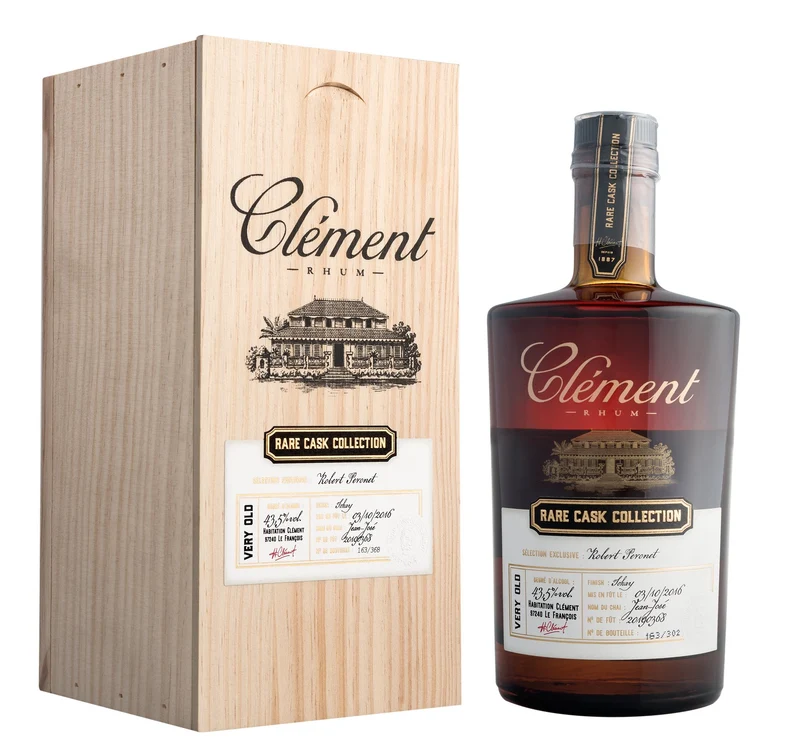 X Clement Rare cask 2016 Tokaj Collection 43,5% vol. 0,5l Rum Martinique Rhum
