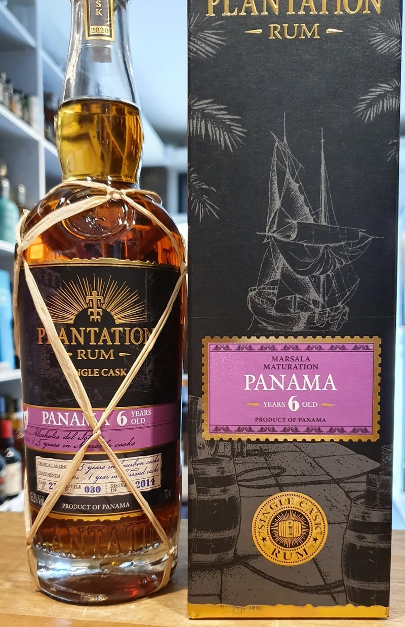 Plantation Panama 6y Marsala 2020 XO 0,7l 45,2%vol. Rum single cask Planteray