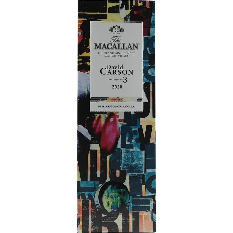Macallan Concept No.3 2020 David Carson