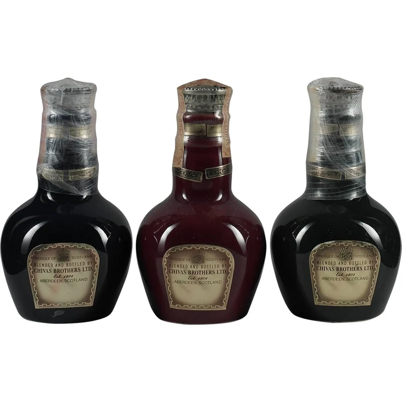 Johnnie Walker Royal Salute 21 Years 3x 50ml Miniture Set