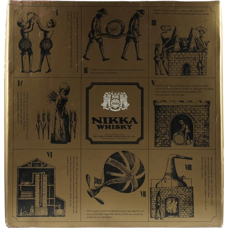 Nikka Grand Whisky Geschenkset 70er Jahre