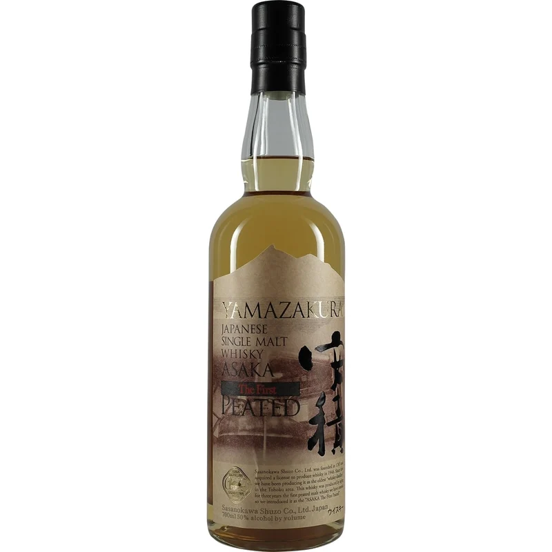 Yamazakura Japanese Single Malt Whisky Asaka The First Peated