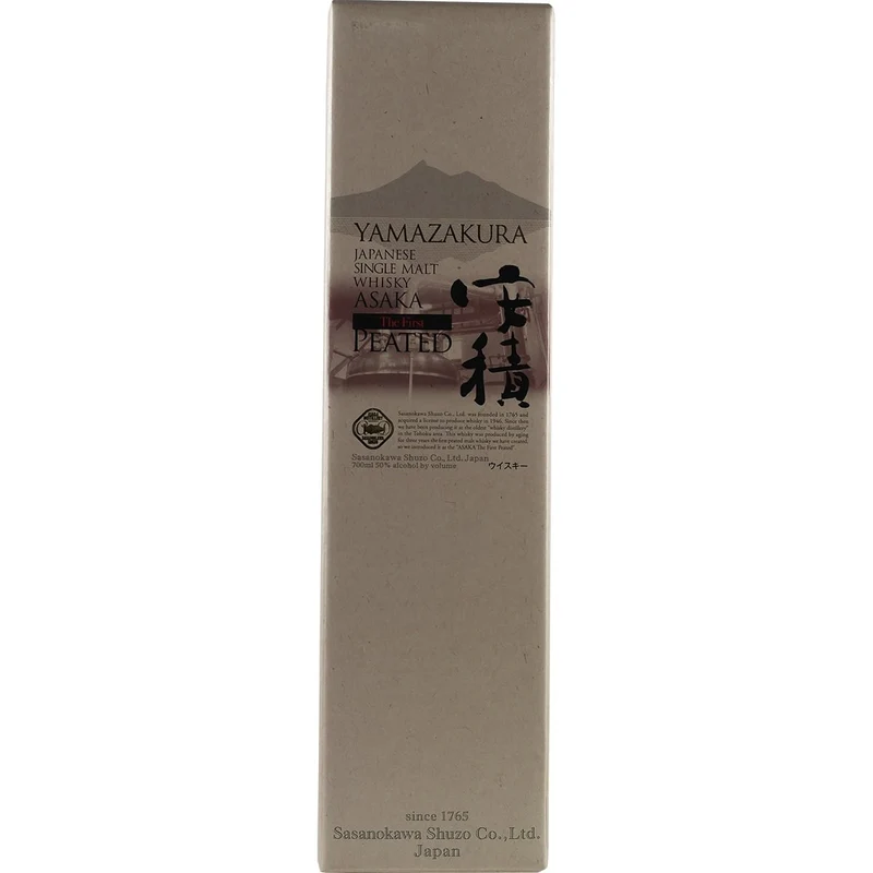 Yamazakura Japanese Single Malt Whisky Asaka The First Peated