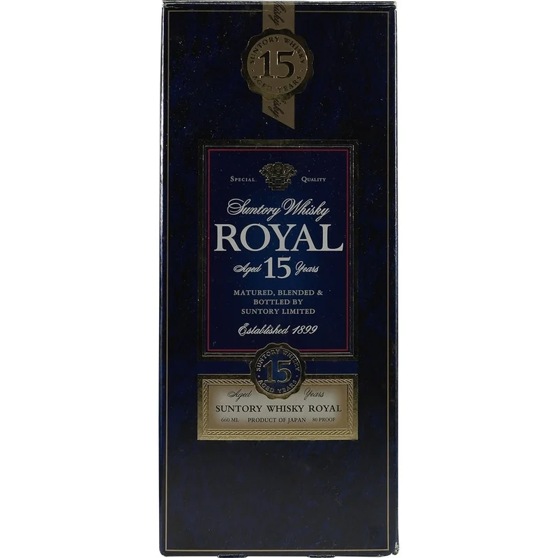 Suntory Royal 15 Years Square Bottle 660ml